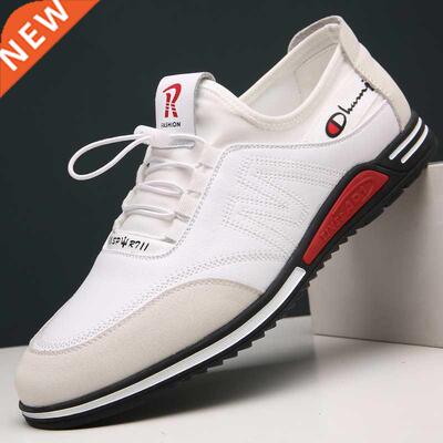 Men Shoes fashion Genuine Leather Loafers Breathable Autumn