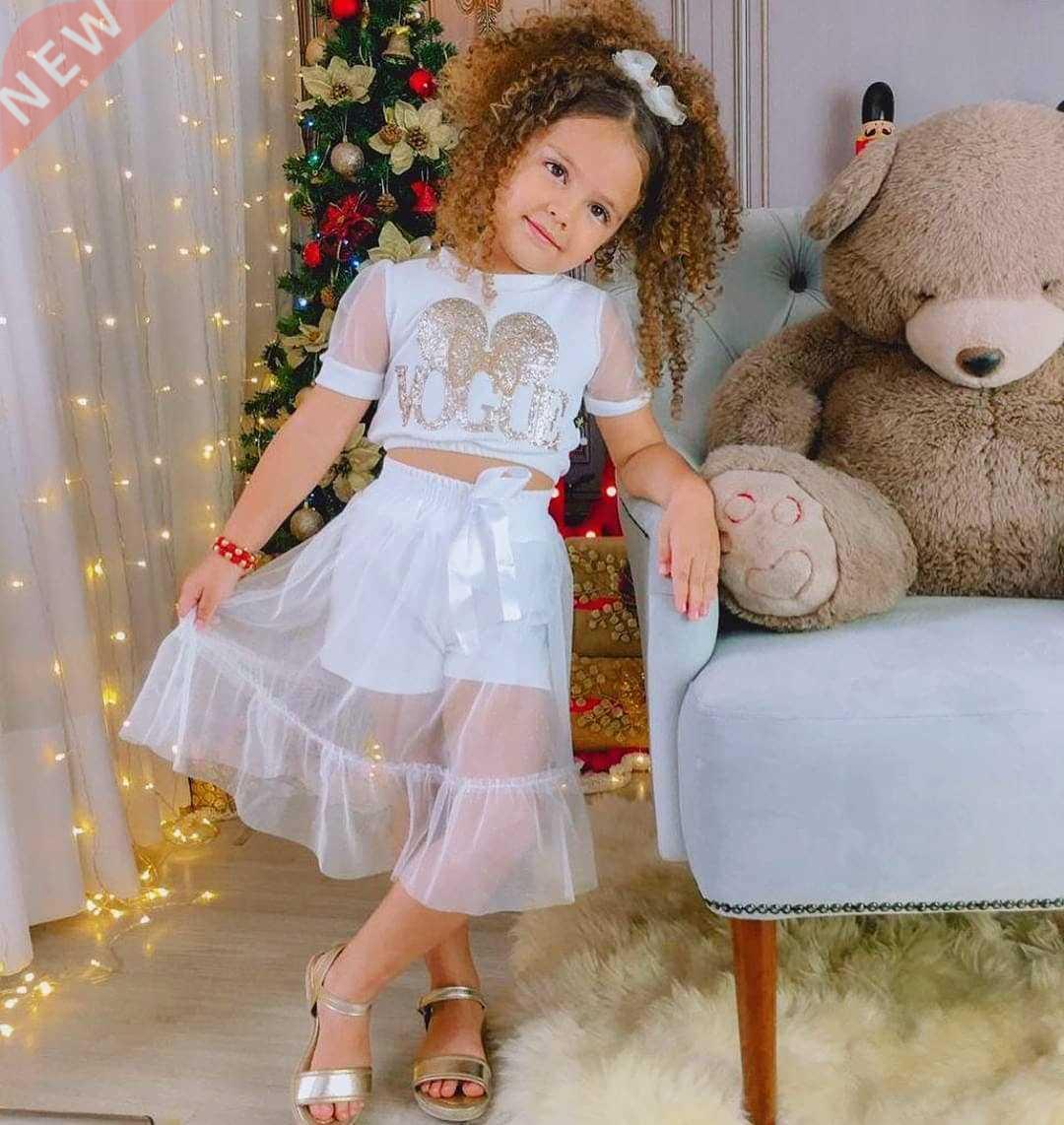 New Summer Toddler Kids Baby Girls Clothes Princess Clothes