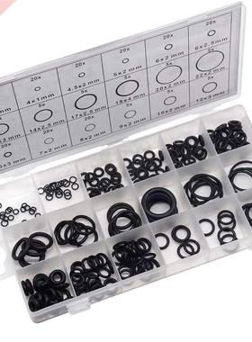 225pcs Rubber O Ring O-Ring Washer Seals Watertightness Asso