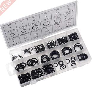 225pcs Rubber O Ring O-Ring Washer Seals Watertightness Asso