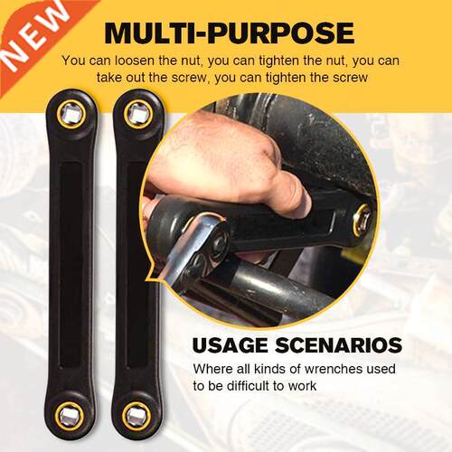 Universal Extension Wrench Adjustable Spanner Automotive