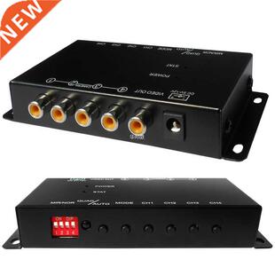 car 4-Way Composite RCA Video Splitter Distribution support