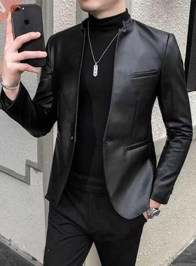 2022 Brand Clothing Fashion Men's High Quality Casual Leathe
