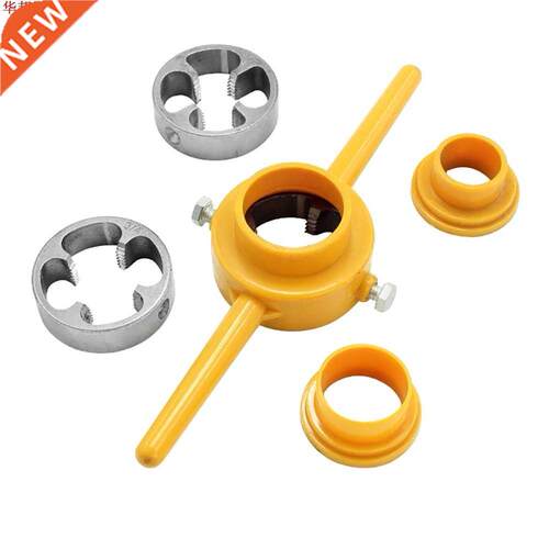 6pcs Alloy PVC/NPT Plastic Pipe Taper Thread Maker Hand Tool