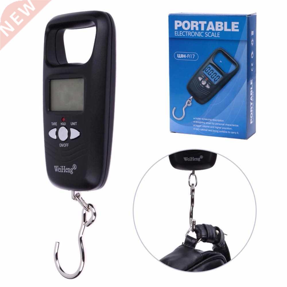 10Kg/5g 50kg/10g Luggage Scale LCD Scale Hand Held Weight Tr