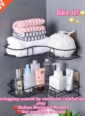 Bathroom Shelf Shower Shampoo Soap Organizer Triangle