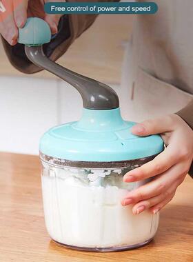 Cream Beater Manual Household Small Semi-automatic Egg