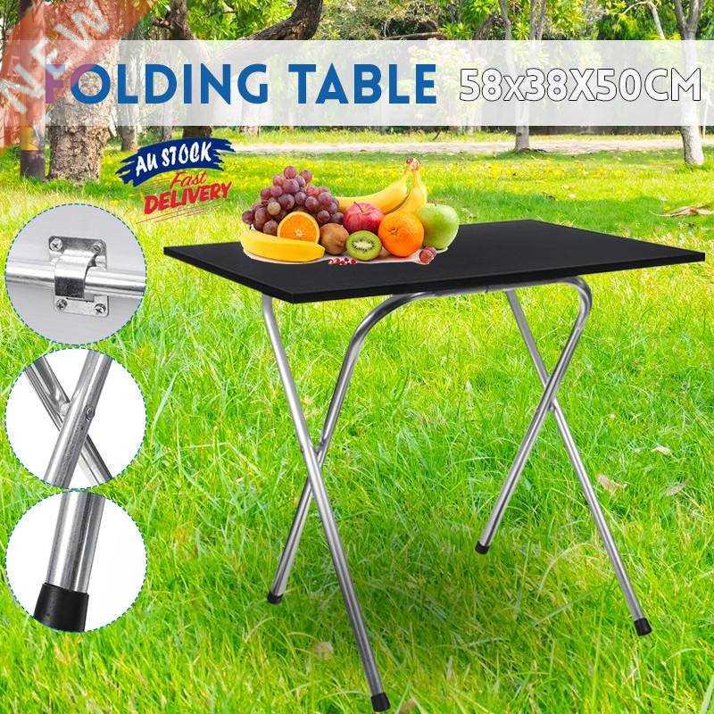 Outdoor Camping Table Portable Foldable Desk Furniture Compu
