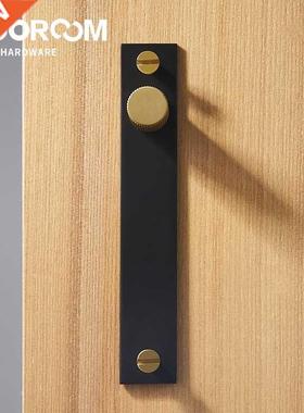 Brass Furniture Handles Modern Stripe With Plate Cupboard W