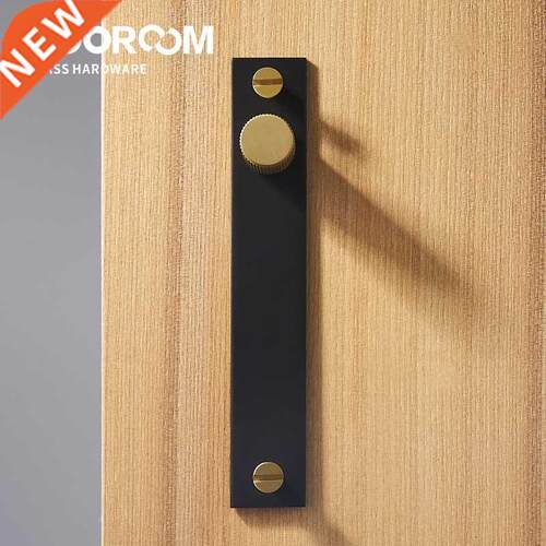 Brass Furniture Handles Modern Stripe With Plate Cupboard W