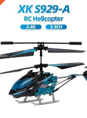 Wltoys XK S929-A RC Helicopter 2.4G 3.5CH with Led Light RC