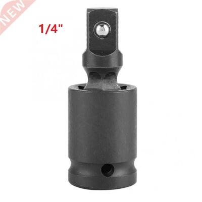 1pc 1/4 Wrench Socket Adapter Universal Pneumatic Swivel Jo