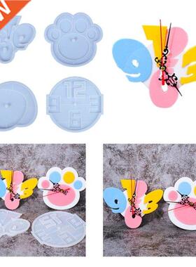 Clock Resin Mould Arabic Numerals Resin Silicone Mold Epoxy