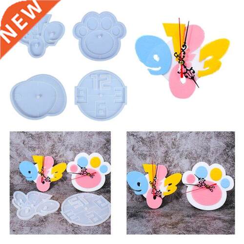 Clock Resin Mould Arabic Numerals Resin Silicone Mold Epoxy