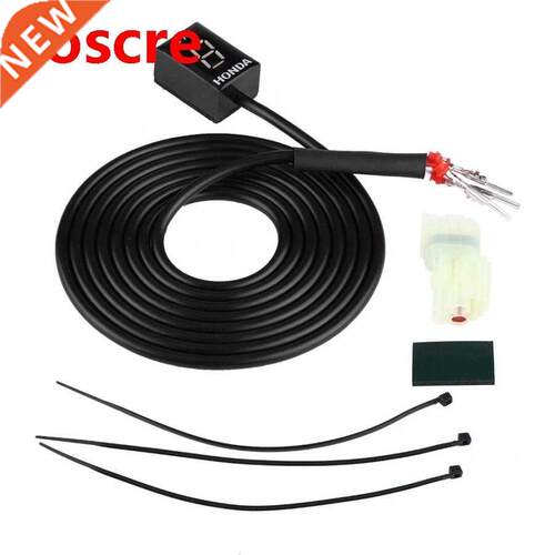 Motorcycle ECU Plug Mount 6 Speed Digital Gear Indicator Dis