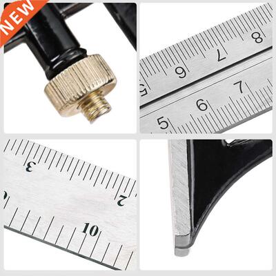 Combined Triangle Ruler Stainless Steel Angle Ruler 180