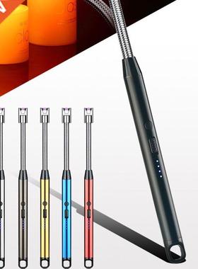 USB Electric Rechargeable Long BBQ Kitchen Gas Stove Lighter