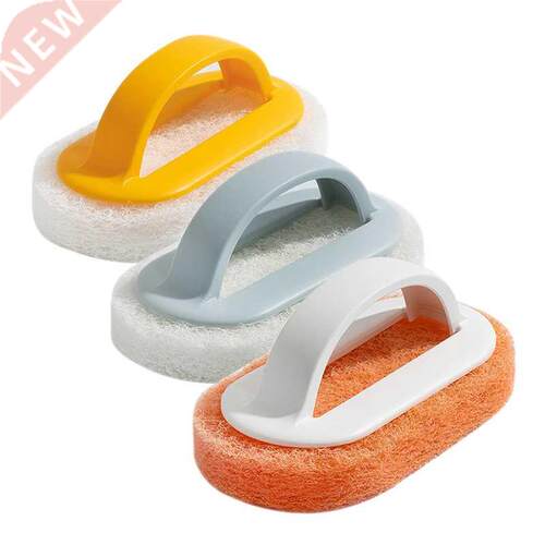 Multifunctional Sponge Handle Tiles Brush Kitchen Bathroom S