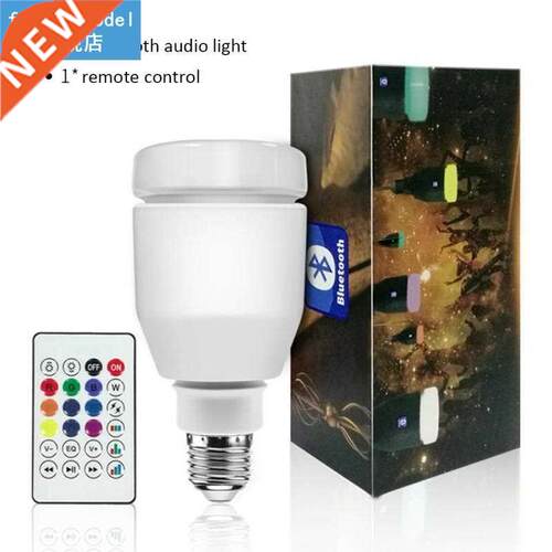 LED E27 Smart Bulb Bluetooth Music Lamp RGB + white Lamp Spe