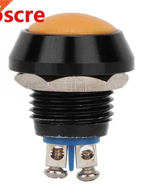 10pcs 12mm Momentary Metal Push Button Switch Round Head Sel