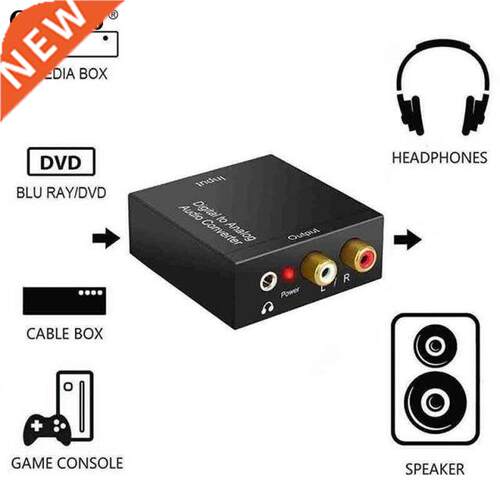 Portable 3.5 Mm Jack Coaxial Audio Decoder Amplifier Fiber O