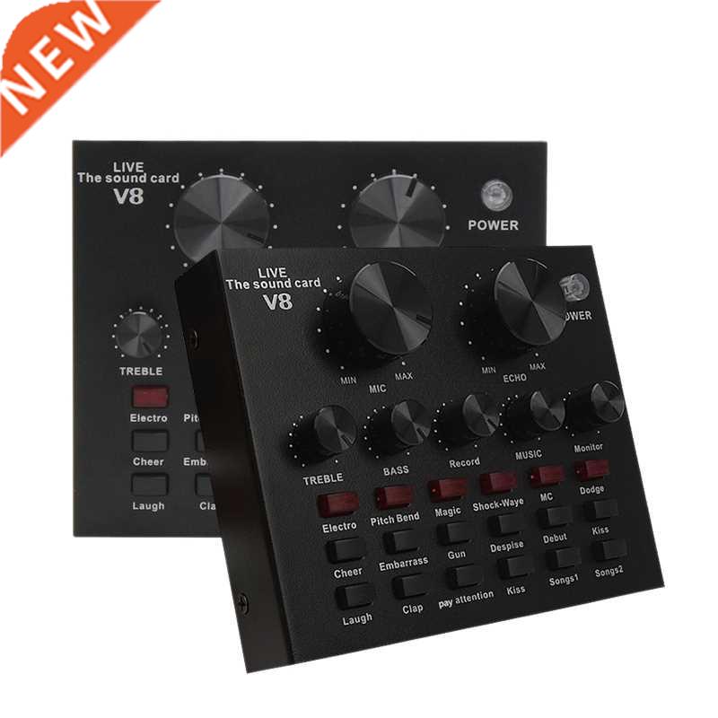 HOT-V8 Sound Card Audio Set Interface External sb Live icro