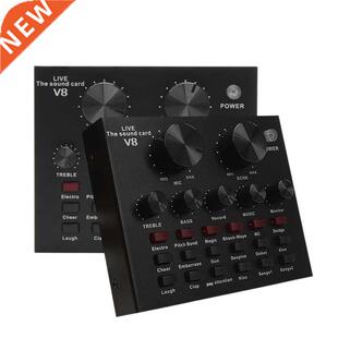HOT-V8 Sound Card Audio Set Interface External sb Live icro