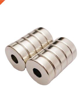 Neodymium Magnet 10PCS Ring Strong Magnet OD19xID6.5x6mm Sup