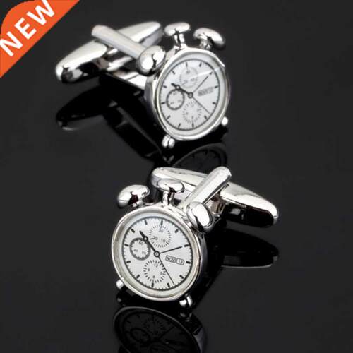 Free shipping, new fashion men's shirt cufflinks sil