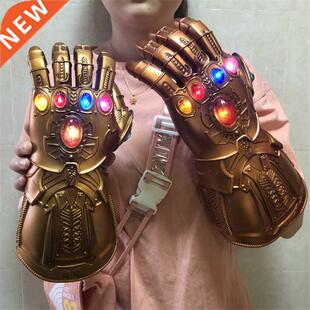 Super Hero Weapon Gloves Gauntlet Cosplay LED Light Action F