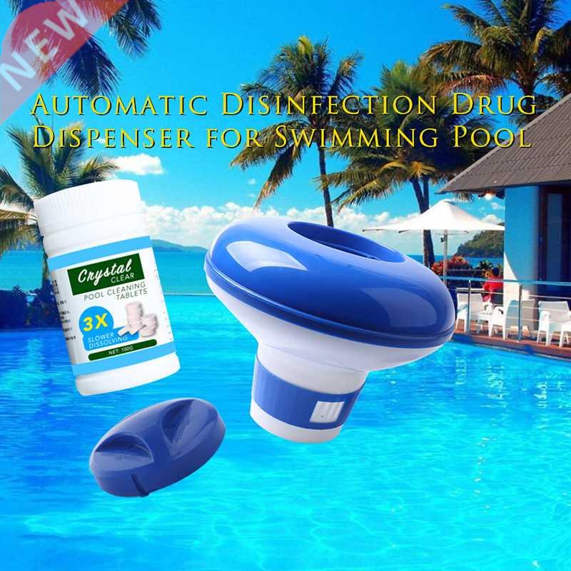 100Pcs Pool Cleaning Effervescent Chlorine Tablets W