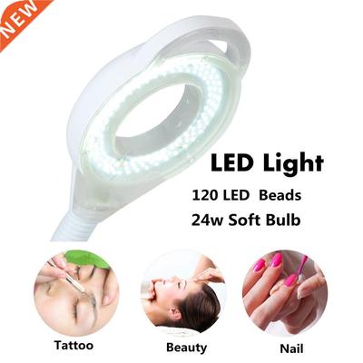 Pro 8X Diopter 120 LED Magnifying Floor Stand Lamp Magnifier