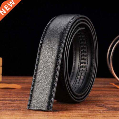Business Style High Quality PU leather Men's Automatic Ribbo