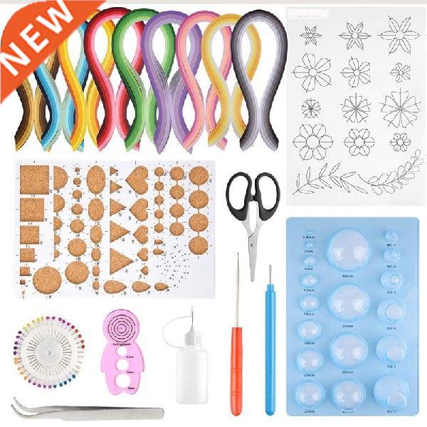 New Paper Quilling Kits 45 Colors 900 Strips Quilling Art