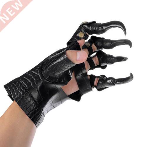A Pair Of Halloween Dragon Claw Gloves Costume Party Props
