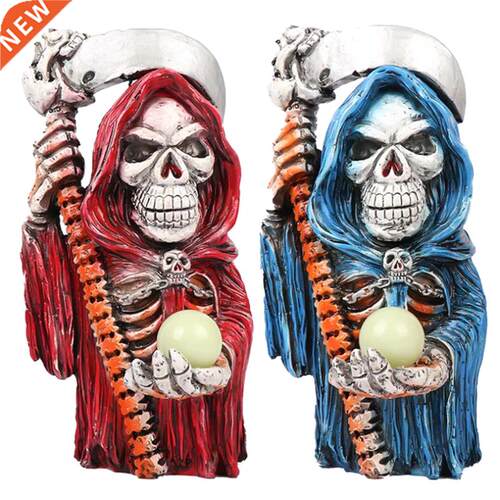 Desktop Decors Halloween Skeleton Man Shaped Figurine