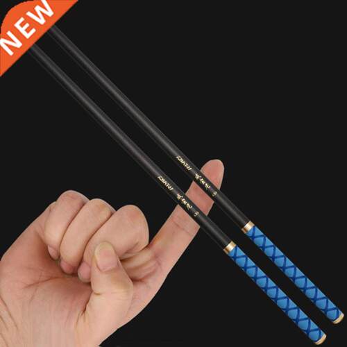 Pure Carbon Fiber Fishing Rod Telescopic Super light Hard Po