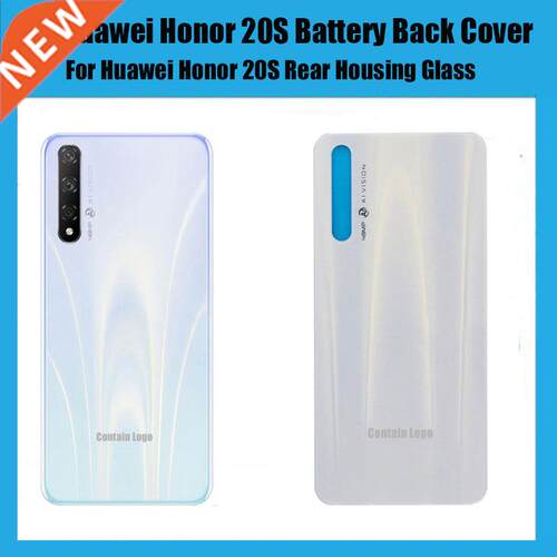 For Huawei Honor 20S Back Battery Cover Glass Housing Door