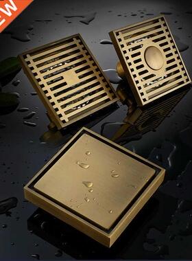 Floor drain All copper deodorant floor drain toilet shower