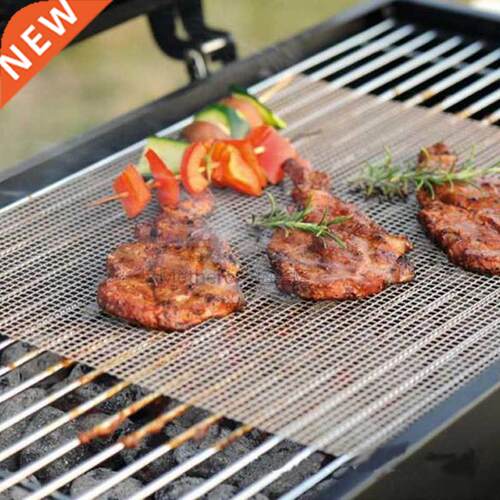Non-stick Barbecue Grill Mesh Mat BBQ Grill Mat Reusable Gr