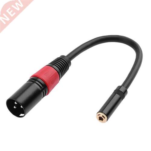 0.2m XLR Male to .5mm TRS 1/8inch Female Stereo Audio Micro