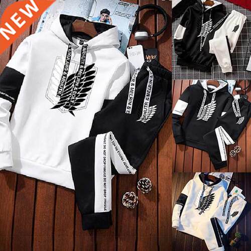 2022 Casual Men Clothes Sreetwear 2 Pieces Set Printed Track