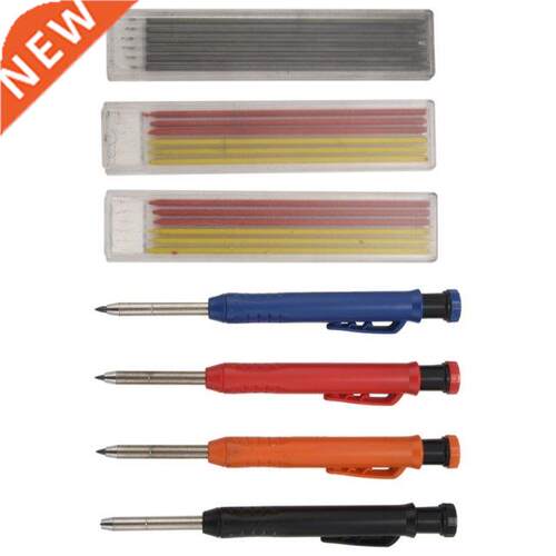 Carpenter Pencils,Solid Carpenter Pencils With Built-In Penc