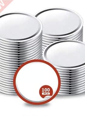 100Pcs 70/86mm Jar Lids Regular Mouth Mason Canning Lids Reu