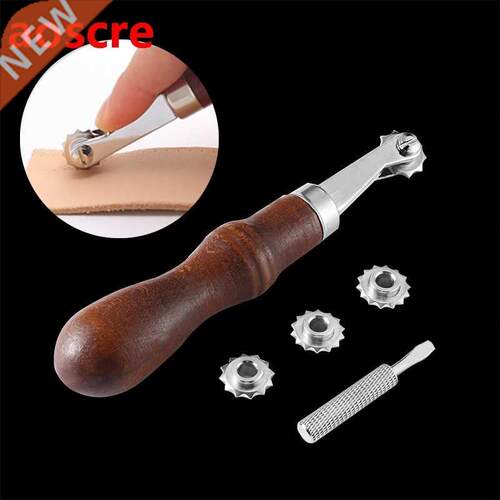 Leather Craft Tools American Spacing Wheel Punching With 4