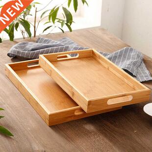1 Piece Retro Wooden Pallet Rectangular Storage Trays Hotel