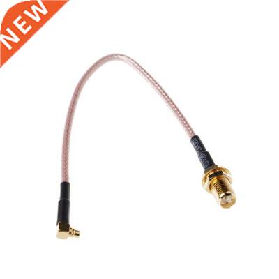 RF RP SMA Female to MMCX Male Right Angle Pigtail Cable RG1