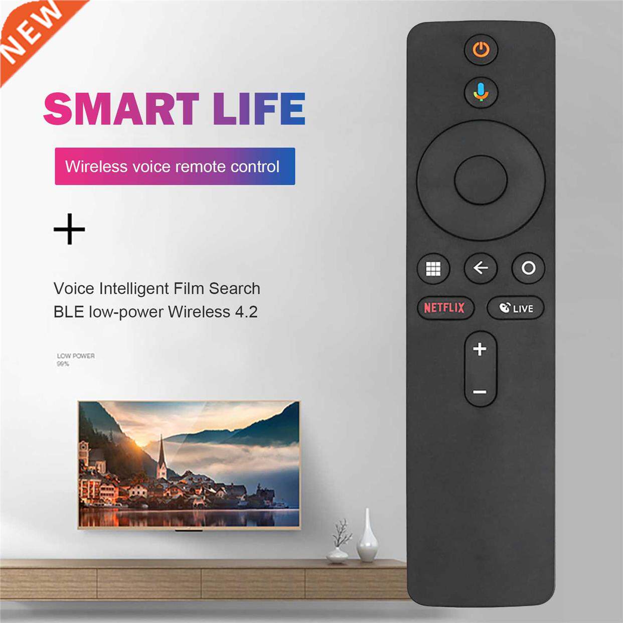 XMRM-006 Voice Remote Control for Xiaomi Mi Box Replacement