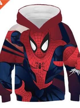 Children Cool Harajuku Pullover Hip-Hop Mαrvel- Spider