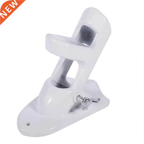 Flag Pole Holder Mounting Mount Flagpole Bracket White Multi